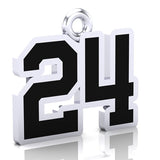 Halton Hills Thunder Minor Bantam AE Number Charm ( 8mm x 10mm (per character)))