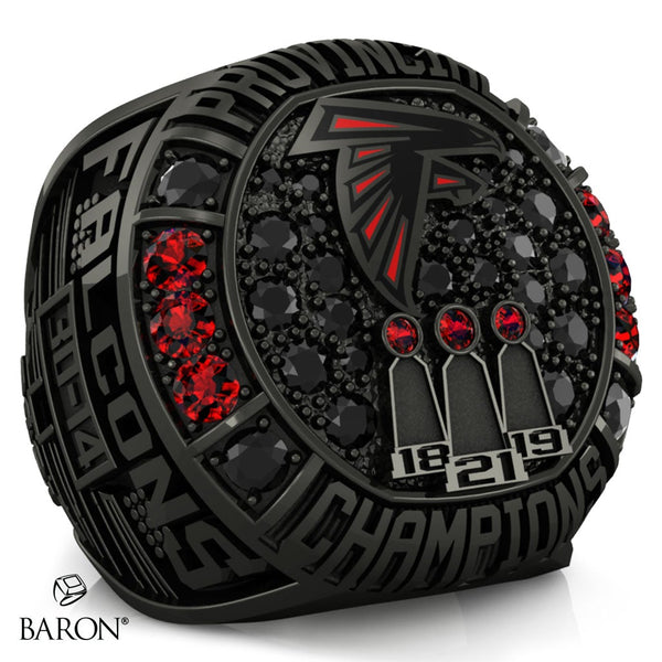 Abbotsford Falcons JB Black Football 2021 Championship Ring - Design 2.3 *BALANCE*