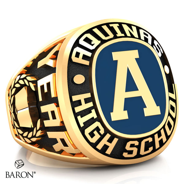 Aquinas High School Exclusive Class Ring (Gold Durilium/10kt Yellow Gold)