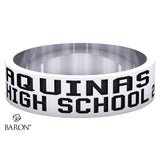 Aquinas High School Class Ring (Durilium, Sterling Silver, 10KT White Gold)