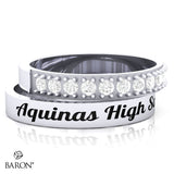 Aquinas High School Stackable Class Ring Set - 3153