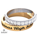 Aquinas High School Stackable Class Ring Set- 3150