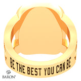 BC Football Hall of Fame Renown Ring - Design 2.6 (WOMEN'S RING)