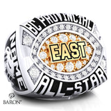 BC High School Provincial All-Star East Ring Championship Ring - Design 1.3/5