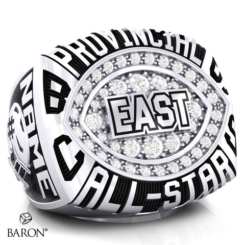 BCSS All-Star Football EAST Championship Ring - Design 1.7