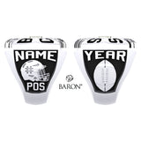 BCSS All-Star Football EAST Championship Ring - Design 1.8
