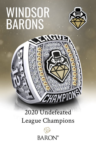 Windsor Baron's 2020 League Champions Poster