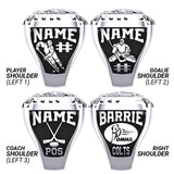 Barrie Colts Peewee AA Ring - Design 1