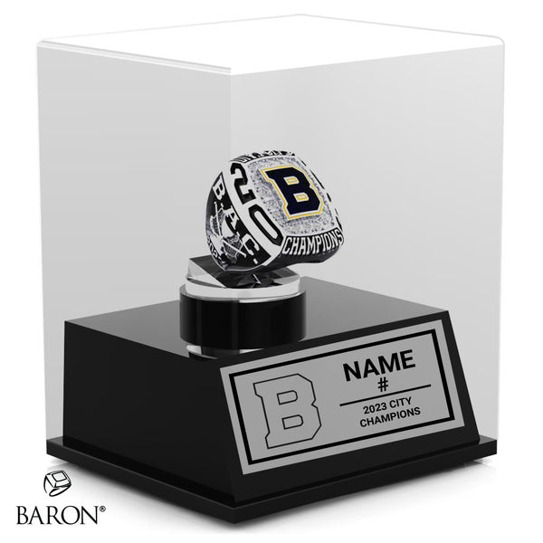 Bishop Hockey 2023 Championship Display Case