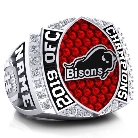 Bisons Football Ring (2019)  - Design 2.7