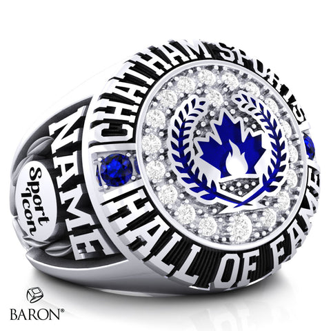 Chatham Sports Hall of Fame Men's Ring - Design 1.7