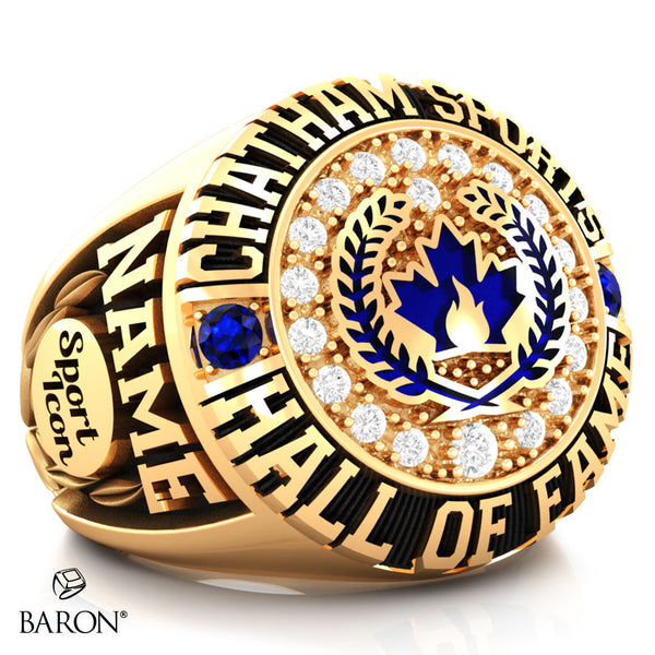 Chatham Sports Hall of Fame Men's Ring - Design 1.8