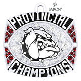 Cowichan Bantam Bulldogs 2021 Championship Ring Top Pendant - Design 1.3