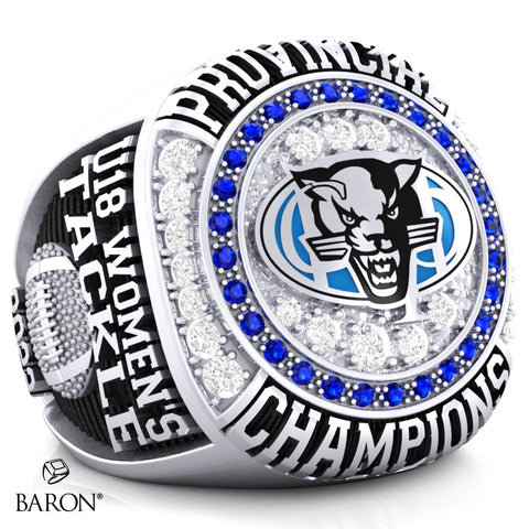 Cumberland Panthers U18 Women's 2022 Championship Ring - Design 3.2