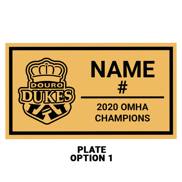 Douro Dukes Peewee DD - OMHA Championship Display Case