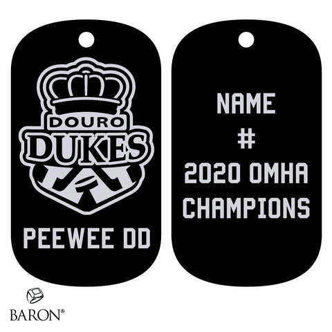 Douro Dukes Peewee DD - OMHA Dog Tags