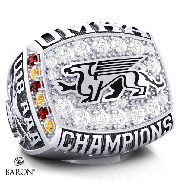 Guelph Gryphons U18 AAA 2022 Championship Ring - Design 2.5