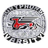 Guelph Gryphons Varsity Ring - Design 1.1B