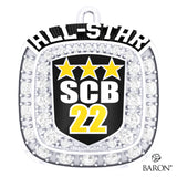 Steel City Bowl Championship Ring Top Pendant - Design 1.6