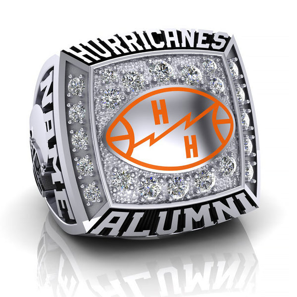 Hamilton Hurricanes Alumni Ring - Classic Logo