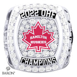 Hamilton Huskies OHF 2022 Championship Ring - Design 3.2