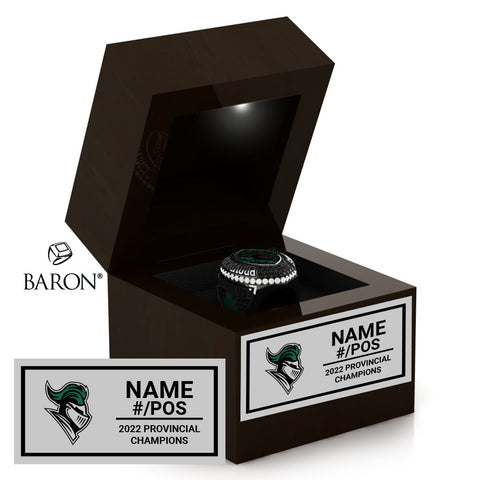 Holy Trinity Academy Football 2022 Championship Mini-LED Ring Box
