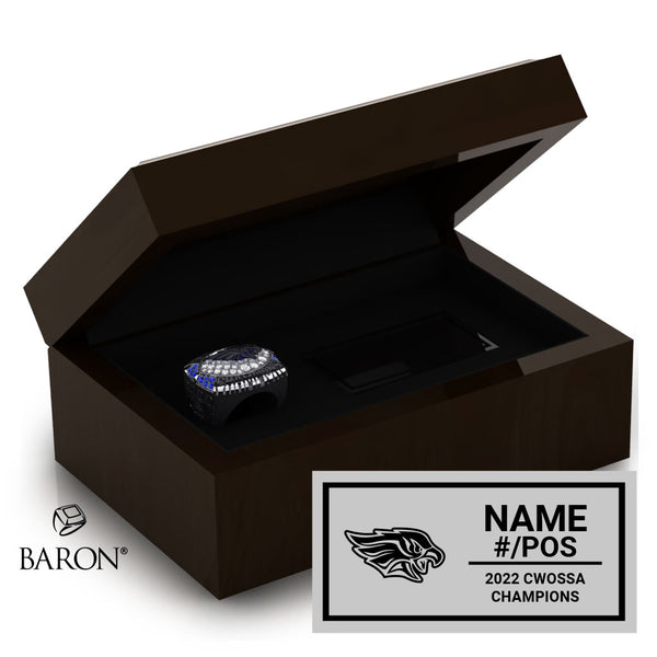 Jacob Hespeler Football 2022 Championship Ring Box