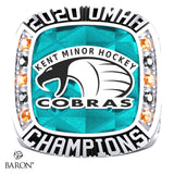 Kent Minor Hockey Cobras Championship Ring - Design 1.6