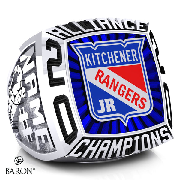 Kitchener Jr. Rangers Championship Ring - Design 1.4