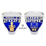 Langley Rams Football 2021 Championship Ring - Design 1.10 *BALANCE*