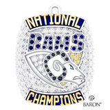 Langley Rams Football 2021 Championship Ring Top Pendant - Design 1.11