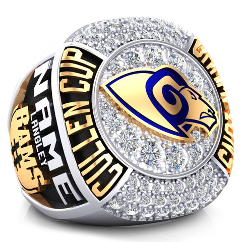 Langley Rams Championship Ring - Design 3.1 (Taxes not included)