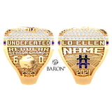 Lo Ellen High School Football 2021 Championship Ring - Design 2.4