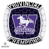 London Jr Mustangs U12 OSFL 2022 Championship Ring - Design 1.1