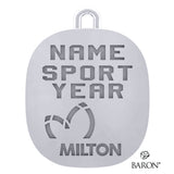 Milton Sports Hall of Fame Pendant - Design 2.7