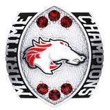 Moncton Mustangs Ring - Design 1.8