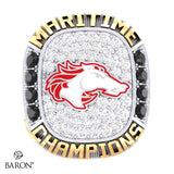 Moncton Mustangs 2021 Championship Ring - Design 2.3
