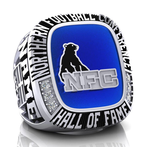 NFC Hall of Fame Defunct Team Ring (Enamel)