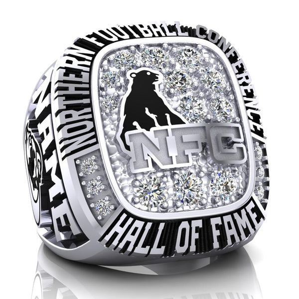 NFC Hall of Fame North Bay BullDogs Ring (Champs ice)