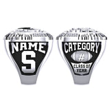 NFC Hall of Fame Sault Steelers Ring (Champs ice)