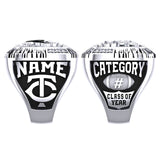 NFC Hall of Fame Tri-City Outlaws Ring (Champs Ice)
