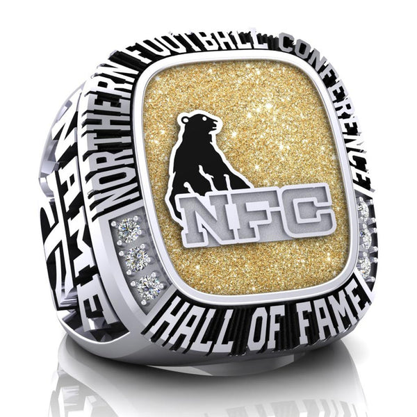 NFC Hall of Fame Tri-City Outlaws Ring (Enamel)