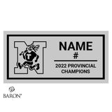 Nanaimo Timbermen Lacrosse 2022 Championship Display Case