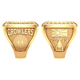 Newfoundland Growlers - Championship Fan Ring - Design 5.4