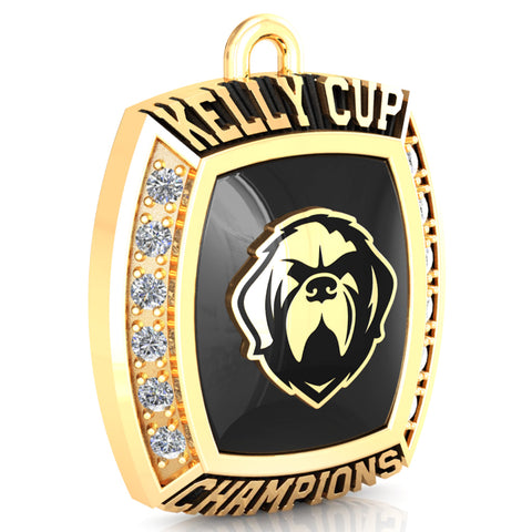 Newfoundland Growlers - Premium Championship Fan Pendant (with Custom Stone)