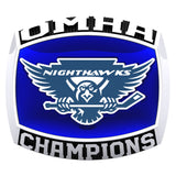 Northumberland nighthawks - minor midget - OMHA Ring - Design 1.2