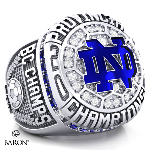 Notre Dame Jugglers Soccer 2022 Championship Ring - Design 1.5