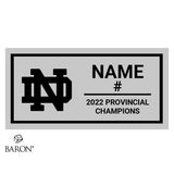 Notre Dame Jugglers Boys AA Soccer 2022 Championship Ring Box