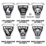 Championship OMHA  Ring with Glass Enamel - Design 1.8 (Champions)