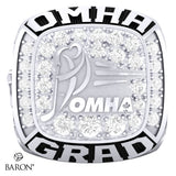 Championship OMHA Ring with Cubics - Design 3.1 (GRAD)